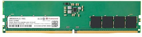Transcend Module mémoire Long-DIMM 16GB DDR5 5600MHz - JM5600ALE-16G