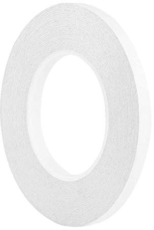 Uoicern 3mm Self-Adhesive Sewing Tape Firm Spot Drill Double-sided Adhesive White Point Drilling Tool for Scrapbooking Card Making for Fastening
