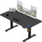 TRIUMPHKEY Scrivania Elettrica Regolabile in Altezza,200 x 80 cm,Presa USB, 3 Controllo Memoria, Scrivania Gaming, Altezza Regolabile, Anti-collisione, Tavolo da Computer,Piano Giuntato