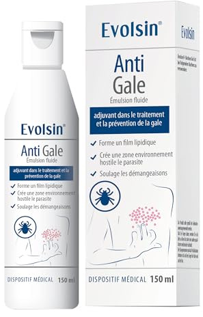 Evolsin® Anti Gale - adjuvant dans le traitement et la prévention de la gale - dispositif médical
