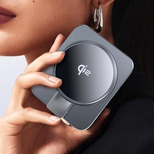 LISEN 15W for iPhone 17 Pro Max Apple Qi2 Wireless Charging Station 3 in 1 Magsafe Charger Stand Wireless Charger Magnetic Mag Safe Charging Dock Pad for iPhone 16 15 Pro 14 13 12 iWatch 10 Airpods