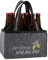 YRsorn Männerhandtasche Bier - Flaschentasche 6 Flaschen, Bier Geschenke für Männer, Personalisierte Geschenke für Herren, Vater, Sohn, Freund, Grau, 24x15x15cm