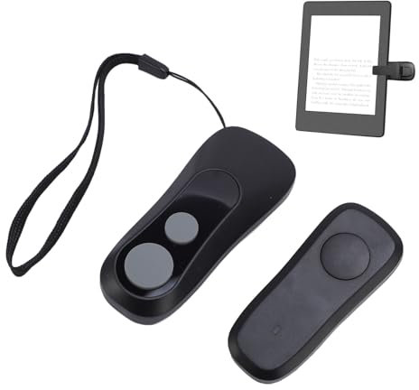PUSOKEI RF Fernbedienungs Seitenwender für E Books, Kamera Videoaufzeichnung, Fernauslöser, Drahtloser Fernbedienungs Seitenwender für Android Tablets, Lesen von Romanen, Fotografieren