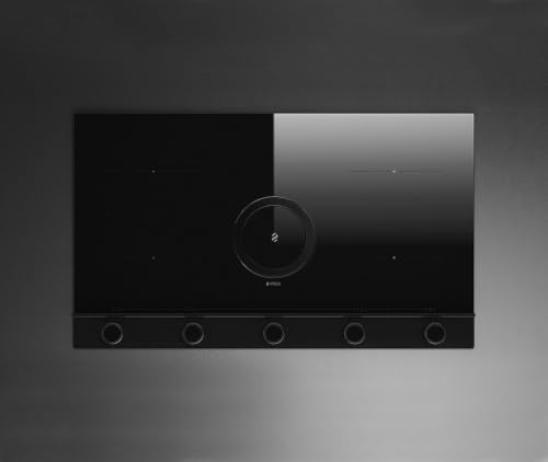 Elica NikolaTesla Unplugged EVO BL/A/90 Nero Da incasso 90 cm Piano cottura a induzione 4 Fornello(i)