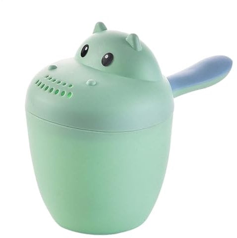 Baby Bath Rinse Cup,Shampoo Rinser 𝗕𝗮𝗯𝘆 𝗕𝗮𝘁𝗵 Soft Rim 𝗕𝗮𝗯𝘆 𝗕𝗮𝘁𝗵 Rinser Baby Rinse Cup Wash Hair Cup Child Shower 𝗕𝗮𝗯𝘆 Shower Water Scoop,Children Bath Jug (green)