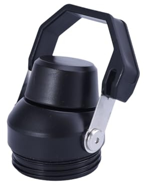 1pcs Tumbler Lid Replacement Compatible with Stanley IceFlow Fast Flow 16oz 24oz 36oz Cup, Leakproof Top Cover Compatible for Stanley IceFlow Fast Flow Water Bottle (Black)