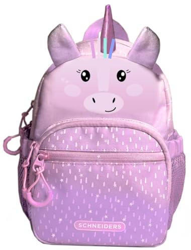 Schneiders Kids Mini Kindergartenrucksack Sammy Sheep – Leichter Kindergarten-Rucksack für Kinder – 6L, Ergonomisch, Wasserabweisend NEU! Kids Mini Conny Unicorn