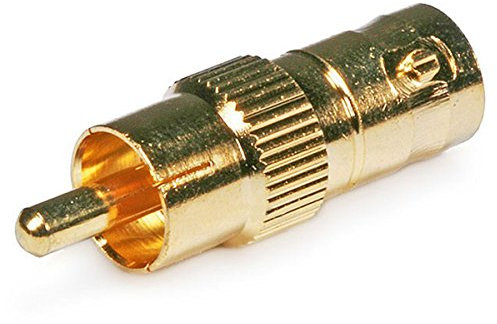 Monoprice BNC Female to RCA Male Adaptor - Gold Plated