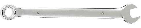 Cyclo Open/Ring Spanner, Silver, 7 mm