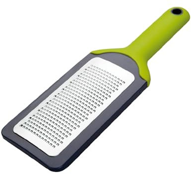 Ibili RALLADOR Fino EASYCOOK, Stainless Steel, Gris/Plata/Verde, 27 x 8 cm