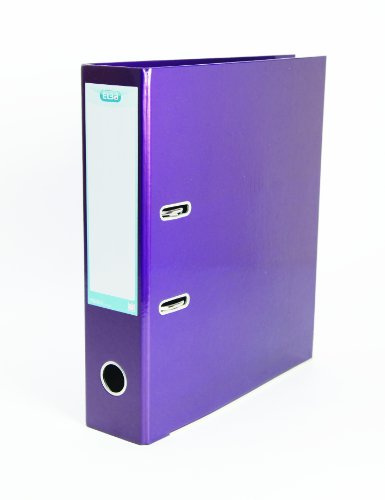 ELBA Aktenordner, A4, Metallic Purple (Pack von 10)