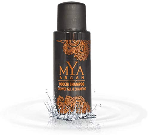 Shampoo Doccia hotel e b&b 30ml monodose linea Mya Argan (50 pezzi)