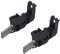 2x Motorkohlen Kohlenbürsten kompatibel mit Bosch Siemens 001516013 Bauknecht 481931088529 Candy Hoover 92126721 für Waschmaschine