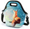 Hugool Bolsa de Almuerzo con Aislamiento, Bolsas de Almuerzo de Neopreno para Mujeres Niños Niñas Adolescentes, Caja de Almuerzo Linda Impermeable para el Trabajo Viaje Escolar y Picnic
