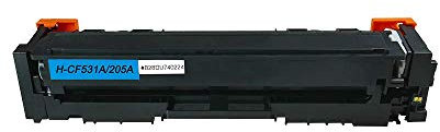 205A CF531A Cyan Toner für HP 205A CF531A Tonerkartusche Cyan Kompatibel für Drucker HP Color Laserjet Pro M-154, MFP M-180-N, MFP M-181-FW (ca. 900 Seiten)