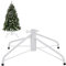 Ouvin Pied de sapin de Noël en fer blanc de 54,9 cm - 1,2 m - Décorations d'intérieur pour le jour de Noël (blanc)