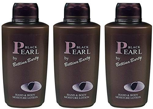 Bettina Barty Black Pearl Hand & Body Moisture Lotion 3 x 500 ml