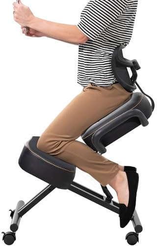 VIVO DRAGONN DN-CH Kneeling Chair, Metal, Black, One Size Fits All