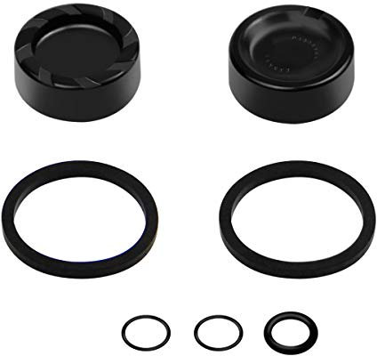EXNAVI Bicycle hydraulic brake caliper piston oil leakage repair parts maintenance upgrade kit for Shimano SLX M675 M7000 M7100 XT RS805 M785 M8000 M8100 XTRM9020 R9170 M9000 M9100 calipers, Black