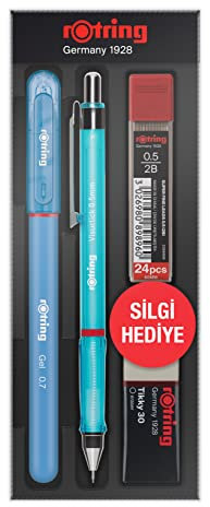 rOtring Visuclick Gel Schulset 0,5 mm - Blau