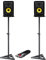 KRK Rokit Classic 5 / RP5 G3 Active Studio Monitor (coppia) + supporti da pavimento per monitor + cavi audio Bundle