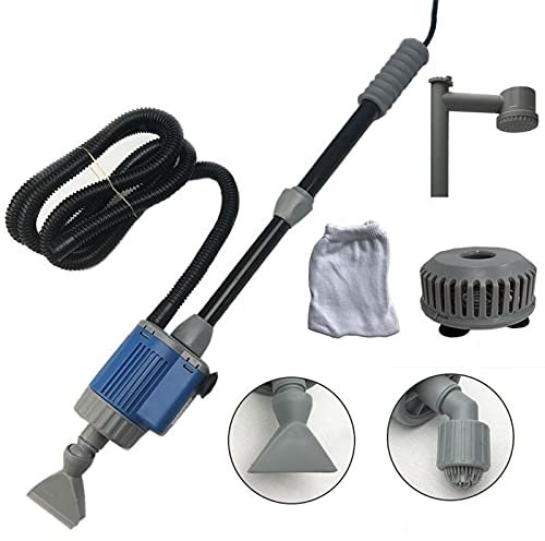 YGLONG Gravel Cleaner Fish Tank 20/28W Electric Water Change Pump For Aquarium Fish Tank Garden Fountain Gravel Clean Siphon Filter Pump Aquarium Cleaning Tools Fish Tank Gravel Cleaner