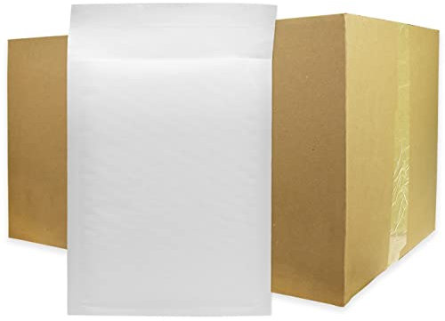UMSCHLAGBAR 100 x Luftpolstertasche F/6 (F16) Versandtasche 240x350mm weiß A4 Luftpolster Umschlag