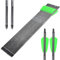 SHARROW 12 Pcs 15 Zoll Bogenschießen Carbon Armbrustpfeile Carbonpfeil Jagdpfeile mit hochschlagfesten Bolzen Kurze Pfeile für 50-80 lbs Jagdarmbrust Präzisionszielpfeil Jagd (15Zoll, 12P)