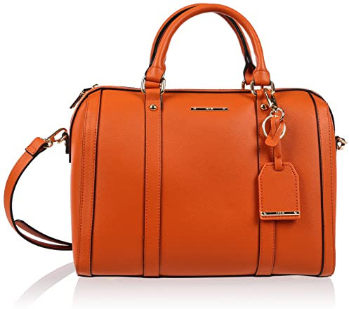 Geox Damen D Zene M Bag, Orange, Einheitsgröße EU