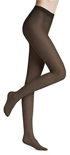 FALKE Femme Pure Matt 20 Den W Ti Transparents Fantaisie Collants, Marron Brenda 5179, M-L EU