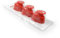 Pracht Creatives Hobby Mini Motivstanzer Baum/Stern/Glocke 9,5 mm, Papierstanzer aus Kunststoff, rot