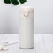 LADRENTDU Étanche Gourde Sport Gourde Isotherme 304 Tasse Thermos En Acier Inoxydable Avec Couvercle Rebondissant Simple Et Portable, Blanc, 500 Ml