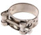 Morsetto per Tubo di Scarico, Clip di Serraggio per Tubo Flessibile Marmitta Scarico Moto Morsetto di Scarico per Moto Morsetto per Fascetta di Scarico Turbo (40-43mm)