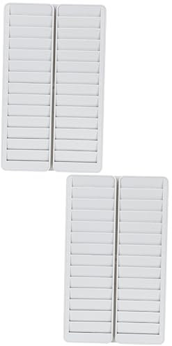 Ciieeo 2 Pièces Support De Stockage De Carte D'Identité Support Mural Porte-Fichiers Badges D'Identification Poche Porte-Carte De Visite Support Mural Porte-Carte Bureau Travail Cartes