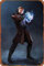 Gale from Baldur's Gate 3 Game Poster Metallschild Blechschild Retro Wanddekoration für Zuhause, Straße, Tor, Bars, Club