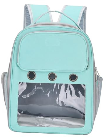 Folpus Sac à Dos de Transport pour Chien, Espace pour Animaux De Compagnie Capsule Sac à Dos, Sac de Transport ventilé pour Chien, pour la pêche, la randonnée, Vert