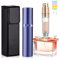 JOOMOKO Parfümzerstäuber Nachfüllbar, 5ml Parfüm Abfüller, Parfum Flakon Leer Reise Parfümzerstäuber, Parfum Zerstäuber für Unterwegs, Mini Zerstäuber Parfüm Parfümflaschen Leer für Reise(Lila)