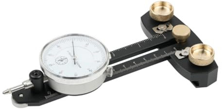 Tdkfdswdoa Table Saw Thin Rip Jig Table Saw Jig & Dial Indicator Wood Rip Cutting Guide Marking Gauge for Table Band Saw Router