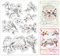 PH PandaHall Transparente Stempel Birds On The Branches Zur Kartengestaltung Transparenter Silikonstempel Mit Tiermotiv Siegelstempel Gummistempel Für Bastelarbeiten Scrapbooking Album