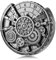DND Radwürfel Spinner, DND Würfelset, 7-in-1 Zahnrad Metallische D&D Würfel, Zahnrad Roulette Würfel Spinner für DND Würfelset, D&D Geschenke mit Geschenkbox, Rollenspiel Brettspiel Zubehör, Silber