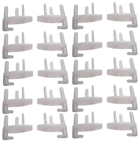 20 PCS Window Blind End Clips Motorhome Compatible With Seitz Dometic Flyscreen Caravan SP042019Z 10 L/H 10 R/H