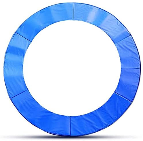 Trampolin Randabdeckung 400 cm – wasserdichte UV-beständige reißfeste Schutzumrandung für 183-488 cm Trampoline – strapazierfähiges PVC-Federsicherheitspolster