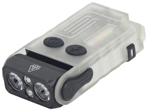 SUNGOOYUE Rueda de Linterna LED IP67 a 180 Grados con Alarma UV a 110 DB para Actividades de Campamento Al Aire Libre