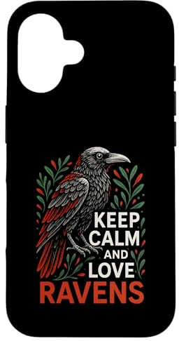 Raven Love Gruselige Nacht Dark Academia Hülle für iPhone 16