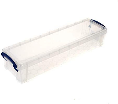 Really Useful Box 4 Litre Stationery Divider Tray Black