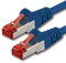 1aTTack.de 1x 50m - Câble patch câble réseau Cat 6 Cat6 RJ45 SFTP - bleu