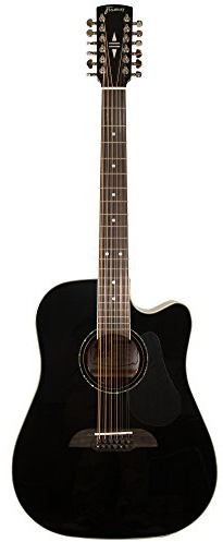 Framus Legacy Dreadnought CE 12String - Black High Polish