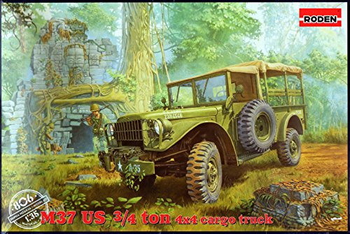 Roden 806 - Modellbausatz Dodge M-37 3/4 ton 4x4 Cargo Truck