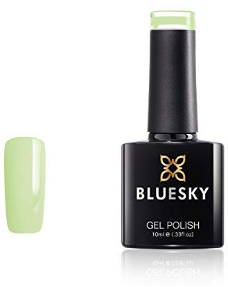 Bluesky Gel Nail Polish, Rosey Apples Pastel 10, Green, Pastel Long Lasting, Chip Resistant, 10 ml (Requires Drying Under UV LED Lamp)