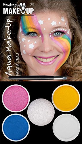 Aqua Schminkset Make Up Märchen Einhorn Karneval Fasching
